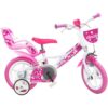 Dino Bikes Szívecskés kerékpár 12-es méretben