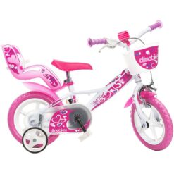Dino Bikes Szívecskés kerékpár 12-es méretben