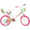 Dino Bikes Mancs Őrjárat gyerek kerékpár 14-es méretben rózsaszín